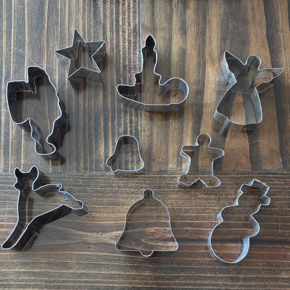 Set of Holiday Cookie Cutters
